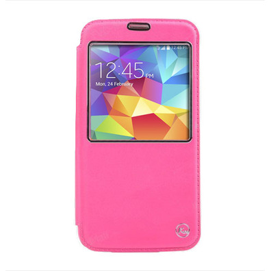 Flip Cover Windowed Samsung Galaxy S5 G900 Rose