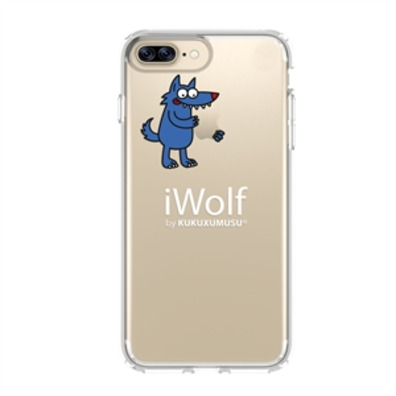 Coque Transparente TPU Iwolf pour iPhone 7 Plus kukuxumusu