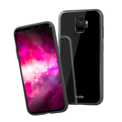 Coque Vitro pour Samsung Galaxy S9 SBS Noire