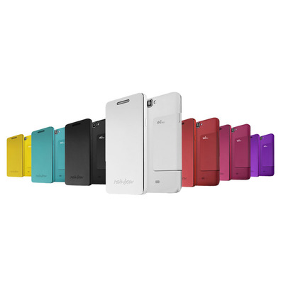 Flip Cover Wiko Rainbow Rose