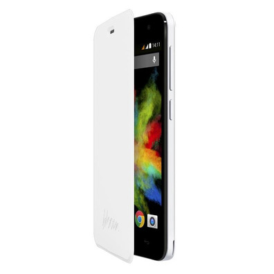 Flip Cover Wiko Bloom Blanc