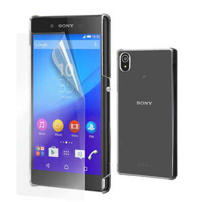 Clear Case + Tempered Glass for Sony Xperia Z5 Premium Made for Xperia