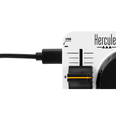 Hercules DJControl Mix-Controladora DJ Inalámbrica Bluetooth para Smartphones