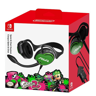 Casque Hori splatoon 2 jouer & chat