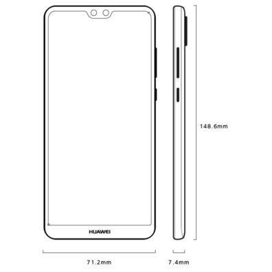 Huawei P20 Lite 5.8 "4gb / 64gb Noir