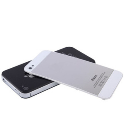 Couverture arrière iPhone 4S (style iPhone 5) Blanc