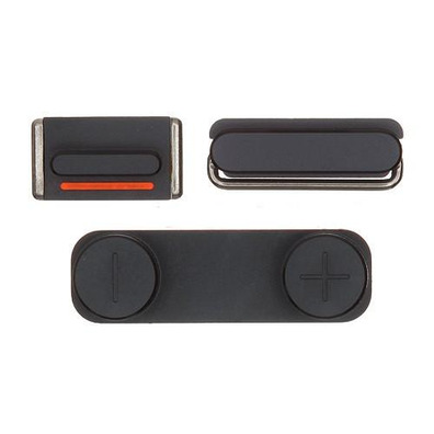 Set de boutons pour iPhone 5 Noir