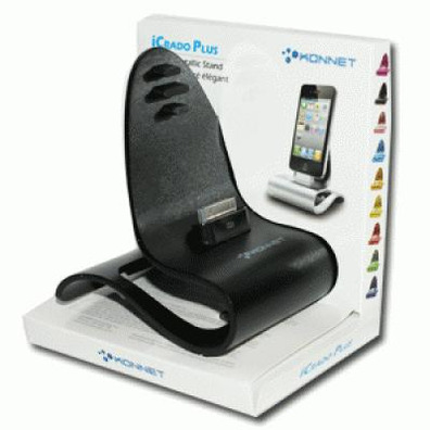 Stand Konnet iCrado Plus Black for iPhone
