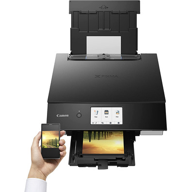 Impresora Multifunción Fotográfica Canon Pixma TS8350A Wifi / Dúplex Negra