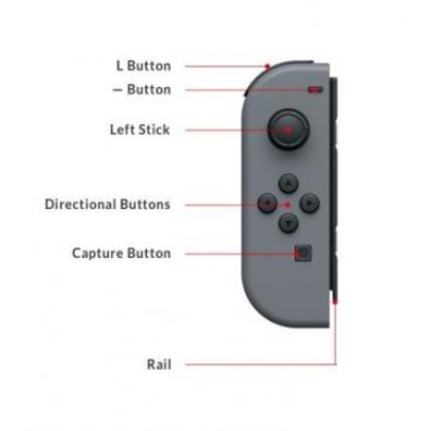 Joy-Con izquierda (Left Grey) Nintendo Switch