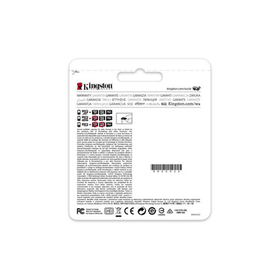 Kingston MicroSDHC 32Gb uhs-i Class 10 + SD Adapter