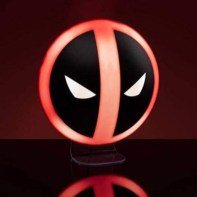 Lámpara decorativa Paladone Marvel Deadpool Logo Light USB