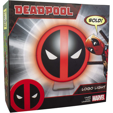 Lámpara decorativa Paladone Marvel Deadpool Logo Light USB