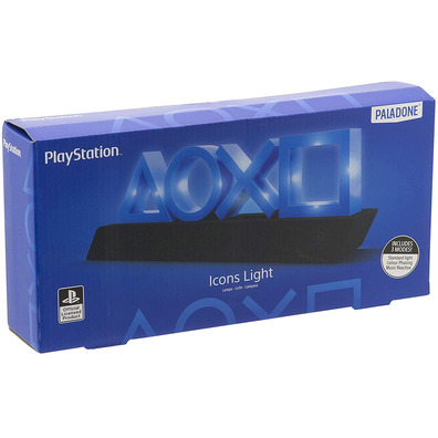 Lámpara Decorativa Paladone PlayStation Icons PS5 USB