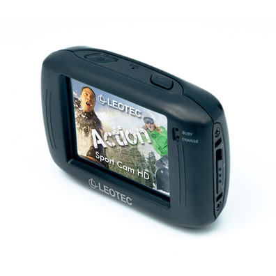 Camera Leotec Action Sport HD Black + Waterproof Housing