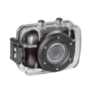 Camera Leotec Action Sport HD Black + Waterproof Housing