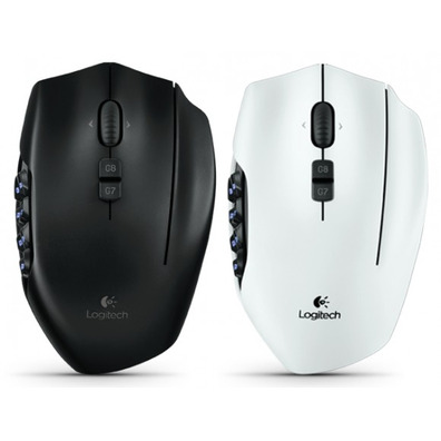 Logitech G600 MMO Gaming Mouse Blanc