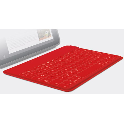 Keyboard Logitech Keys-to-Go Rouge