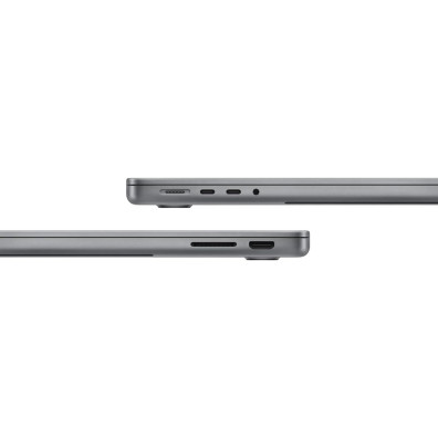 MacBook PRO M3 A2992: 14" (4.05Ghz) 18 Go RAM 512 Go SSD NVME Reconditionné GRAND A+