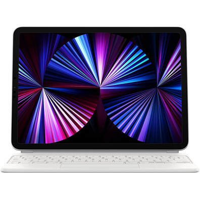 Clavier magique pour iPad PRO 11 "3 et 4 génération blanche