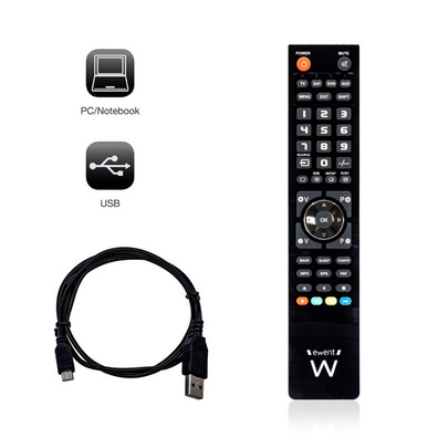 Télécommande TV Universelle Ewent ew1570 (4 en 1)