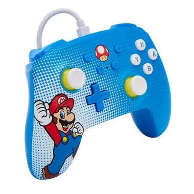 Mando Gaming Powera para Nintendo Switch MARIO POP ART