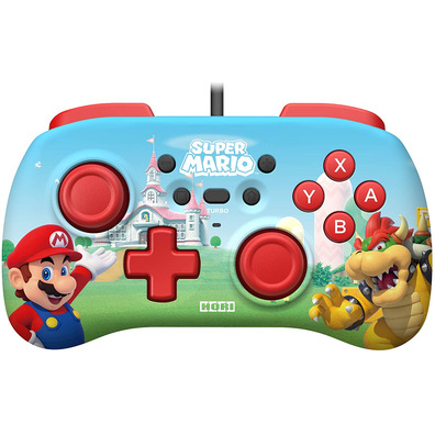 Commutateur Mando Horipad Wired Mini Edición Super Mario Switch