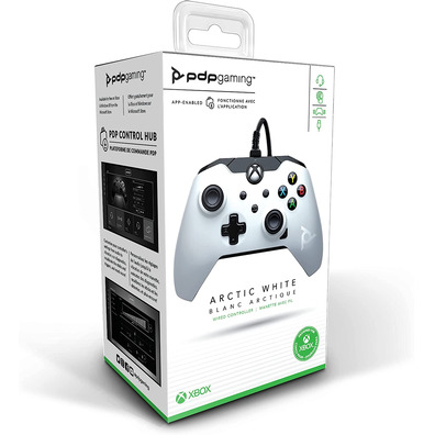 Mando PDP Wired Controller Artic White (Xbox One / Xbox Series / PC)