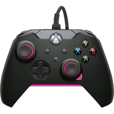 Mando PDP Wired Controller Fuse Black + 1 Mes Gamepass Xbox Series / Xbox One/PC