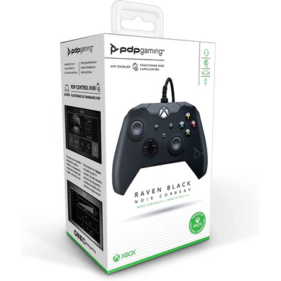 Mando PDP Wired Controller Raven Black (Xbox One / Xbox Series)