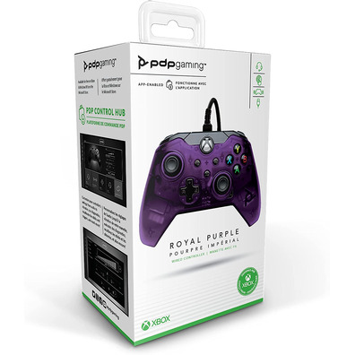 Mando PDP Wired Controller Royal Purple (Xbox One / Xbox Series / PC)