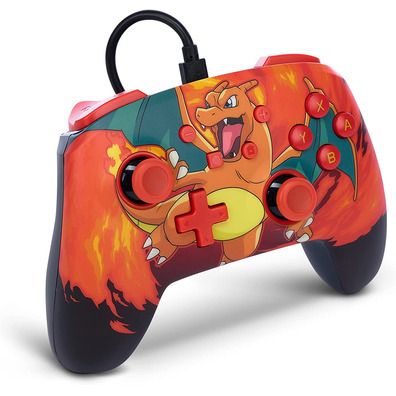 Mando Power A Wired Controller Pokemon Charizard Vortex Switch