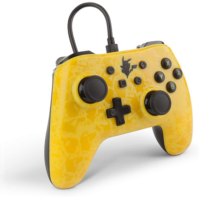 Mando Power A Wired Controller Pokemon Pikachu Nintendo Switch