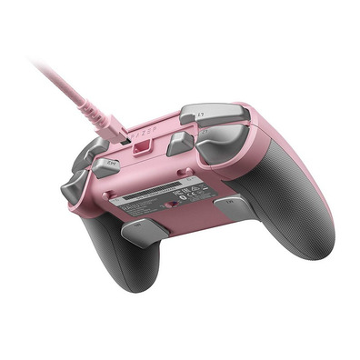 Contrôle de la Razer Raiju Édition du Tournoi de Quartz Rose PC/PS4