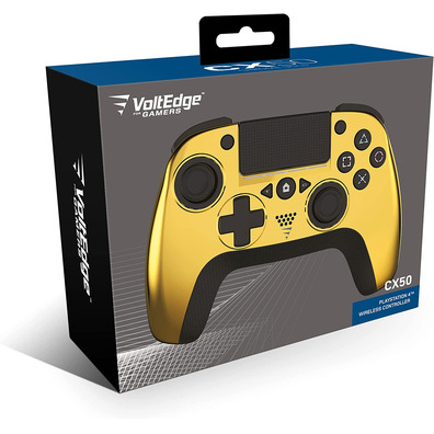 Mando Voltedge Contrôleur sans fil CX50 Chrome Gold PS4