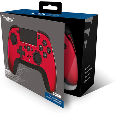 Mando Voltedge Contrôleur sans fil CX50 Chrome Red PS4