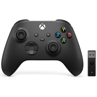 Mando Xbox Series Black + Adaptador Wireless PC