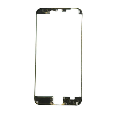 Front Frame with Hot Glue for iPhone 6 Plus Black