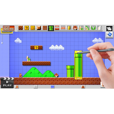 Mario Maker + Amiibo Mario 30 Aniversary