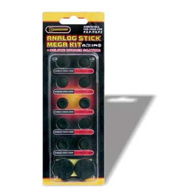 Analog Stick Mega Kit (Black) - PSP/PSP 2000/ PSP 3000