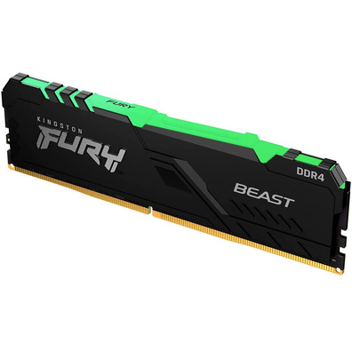Mémoire Kingston Fury Beast RGB 16 Go DDR4 3200 MHz