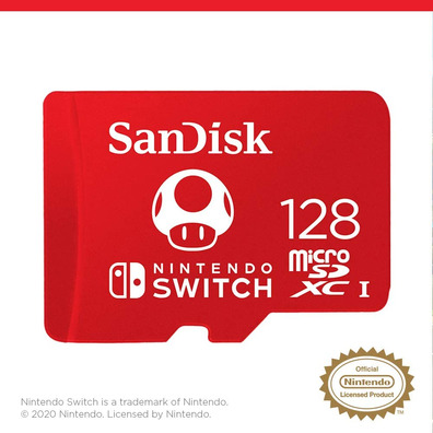 Memoria MicroSDXC 128 Go Sandisk Switch