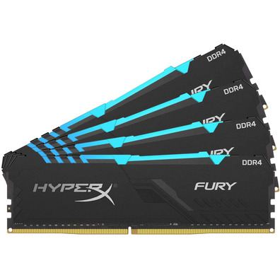 Memoria RAM DDR4 Kingston HyperX 64 Go (4x16 Go) 3600 MHz HX436C17FB3AK4