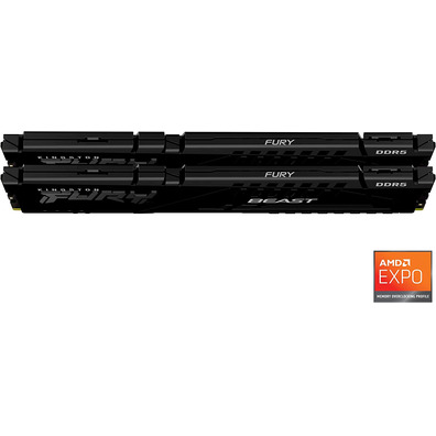 Memoria RAM Kingston Fury 32Go (2x16 Go) DDR5 6000 MHz