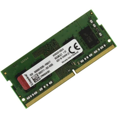 Mémoire RAM Kingston KVR26S19S6/4 4 Go DDR4 SODIMM