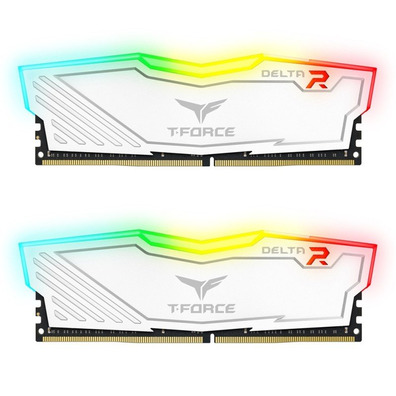 RAM Teamgroup Delta R 16 Go (2x8 Go) 3000 Mhz Blanco