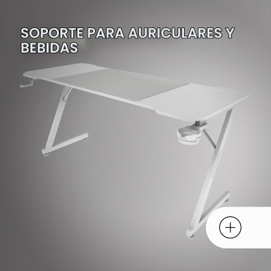 Mesa Mars Gaming Mgdx160w Blanc