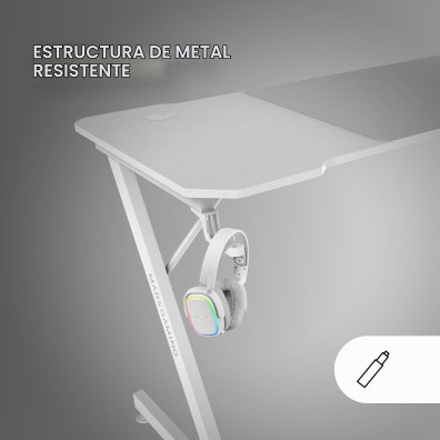 Mesa Mars Gaming Mgdx160w Blanc