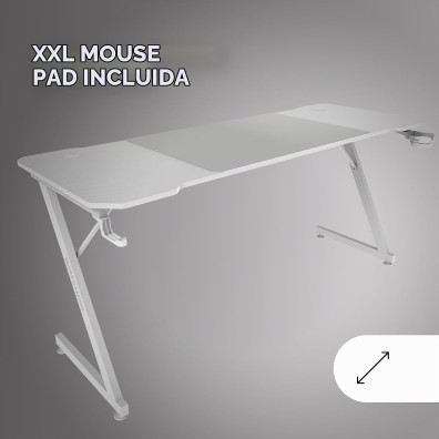 Mesa Mars Gaming Mgdx160w Blanc