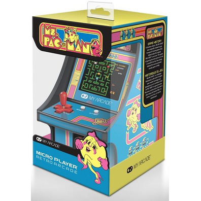 Micro Player Retro Arcade Mme Pac-Man